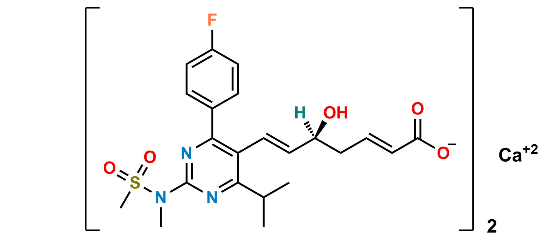 Rosuvastatin EP Impurity N (Calcium salt)